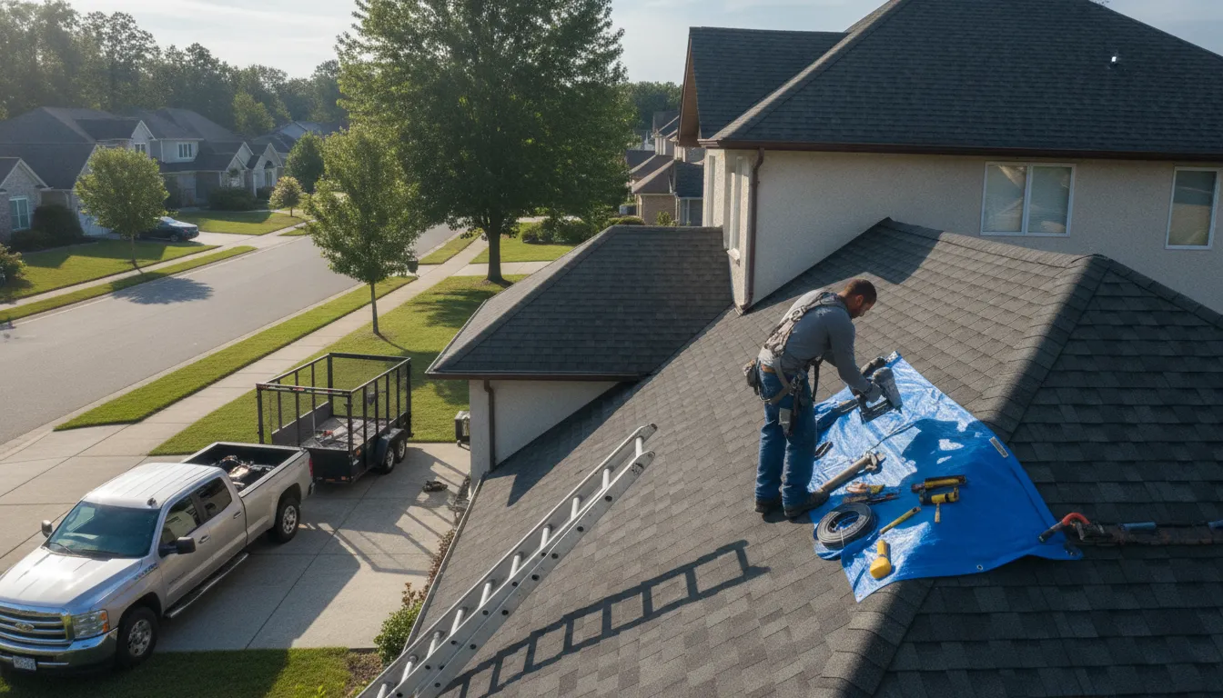 Roofing in Brandon